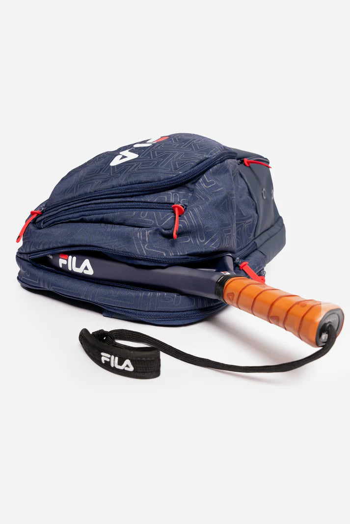 FILA Fabio Padel Bag - Blue/Red