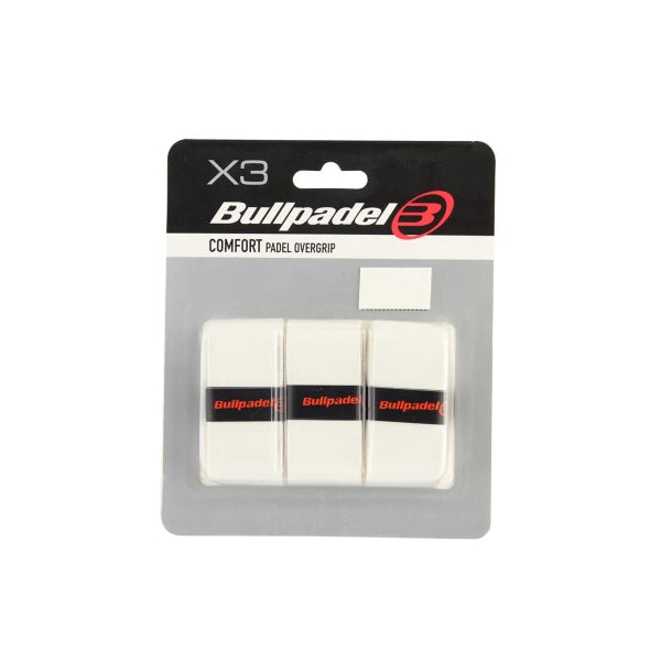 Bullpadel Comfort Overgrips White