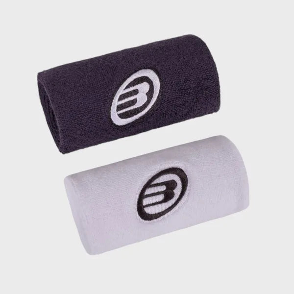 Bullpadel Wristbands (2 pack black and white)